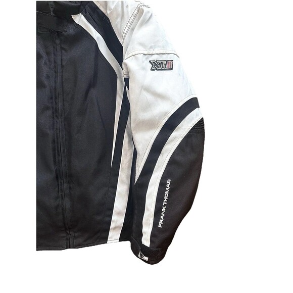 Frank Thomas XTi II Hyper Tec Armored Padded Motorcycle Jacket W/ Zip Out Liner - Picture 4 of 12